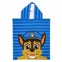 Serviette poncho avec capuche The Paw Patrol Blue 50 x 115 cm