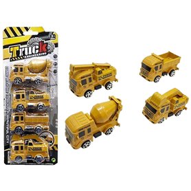 Set de Véhicules utilitaires 4 Pièces