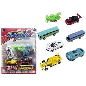 Jeu de Véhicules Racing Speed 7 Pièces