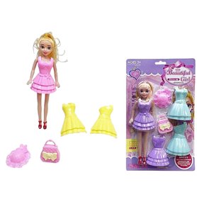 Poupée Beautiful Girl Dress Up 20 x 33 x 3