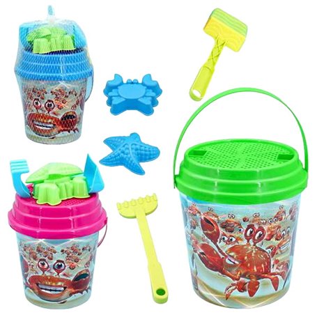 Set de jouets de plage Juinsa 17 x 17 cm Crabe