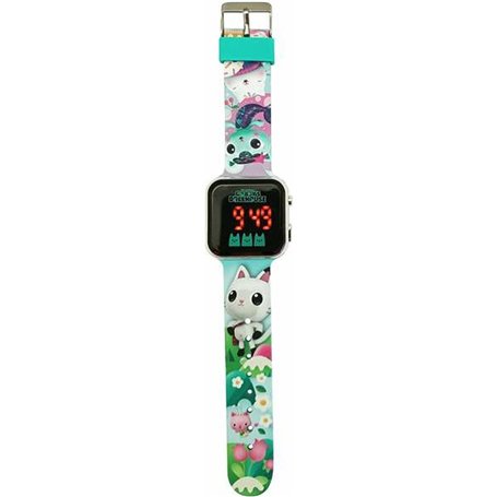 Smartwatch pour enfants Gabby's Dollhouse Heure Calendrier 18 x 7