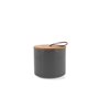 Bocal Quid Ozon Gris Céramique 10,4 x 10 cm (6 Unités)