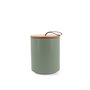 Bocal Quid Ozon Vert Céramique Volets 10,4 x 13 cm (6 Unités)