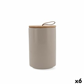 Bocal Quid Ozon Beige Céramique 10
