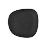 Assiette plate Bidasoa Fosil Noir Céramique Carré 21,1 x 20,3 x 2,3 cm (9 Unités)