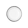 Bol Quid Select Filo Blanc Noir Plastique 16,6 x 5,8 cm (12 Unités)