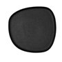 Assiette plate Bidasoa Fosil Noir Céramique Carré 26,3 x 25,5 x 2,4 cm (6 Unités)