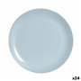 Assiette plate Luminarc Diwali Paradise Bleu verre 25 cm (24 Unités)