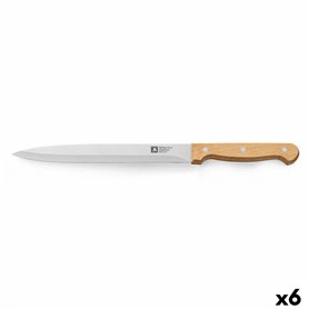 Couteau à viande Richardson Sheffield Artisan Noir Bois Métal Acier inoxydable 20 cm (6 Unités)