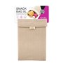 Porte-Goûters Koala Eco Friendly Beige Textile 26 x 17,5 cm A rayures (12 Unités)