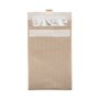 Porte-Goûters Koala Eco Friendly Beige Textile 26 x 17,5 cm A rayures (12 Unités)