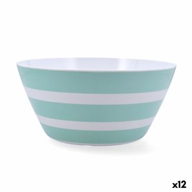 Saladier Quid Atlantic Multicouleur Bioplastique 25 x 12 cm (12 Unités)