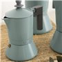 Cafetière Italienne Quid Ozon Vert Métal 3 Tasses