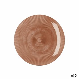 Assiette plate Quid Sunset Corail Plastique 19 cm (12 Unités)