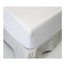 Drap housse Naturals Blanc Lit 1 persone (105 x 190/200 cm)