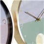 Horloge Murale DKD Home Decor Aluminium Verre 30 x 5 x 30 cm (2 Unités) (12 Unités) (2 pcs)