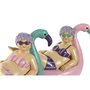 Figurine Décorative Home ESPRIT Multicouleur Turquoise Lila méditerranéen 22 x 9,5 x 13 cm (2 Unités)