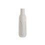 Vase Home ESPRIT Blanc Bois de manguier Moderne Visage 15 x 15 x 45 cm