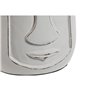 Vase Home ESPRIT Blanc Bois de manguier Moderne Visage 15 x 15 x 30 cm