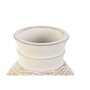 Vase Home ESPRIT Blanc Naturel Bois de manguier Colonial 15 x 15 x 38 cm