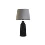 Lampe de bureau Home ESPRIT Noir Gris Résine 50 W 220 V 40 x 40 x 70 cm (2 Unités)