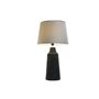 Lampe de bureau Home ESPRIT Noir Gris Résine 50 W 220 V 40 x 40 x 70 cm (2 Unités)