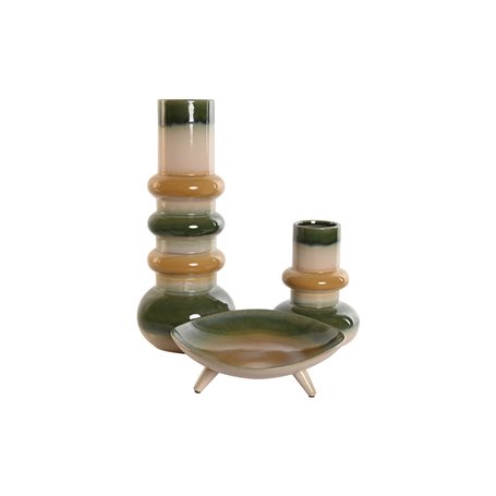 Vase Home ESPRIT Multicouleur Grès Moderne 20 x 20 x 48 cm
