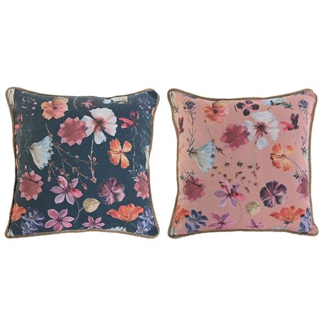 Coussin Home ESPRIT Romantique 45 x 5 x 45 cm (2 Unités)