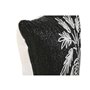 Coussin Home ESPRIT Blanc Noir Palmier 42 x 15 x 42 cm