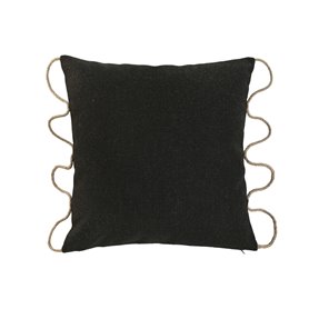 Coussin Home ESPRIT Noir 45 x 15 x 45 cm