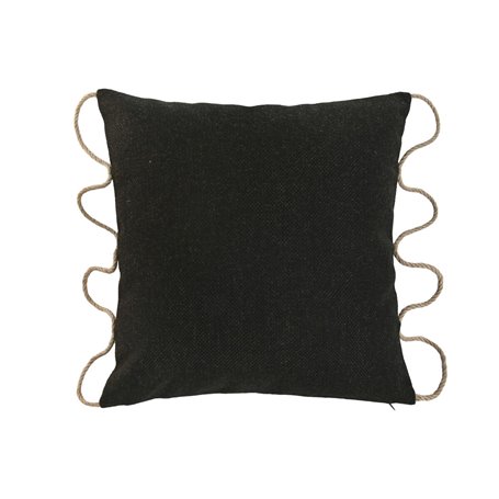 Coussin Home ESPRIT Noir 45 x 15 x 45 cm