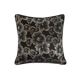 Coussin Home ESPRIT Noir Doré 45 x 15 x 45 cm