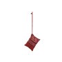 Coussin Home ESPRIT Rouge Vert Corail 30 x 10 x 20 cm (3 Unités)