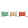 Coussin Home ESPRIT Vert Beige Corail 30 x 10 x 20 cm (3 Unités)