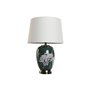 Lampe de bureau Home ESPRIT Blanc Vert Turquoise Doré Céramique 50 W 220 V 40 x 40 x 59 cm