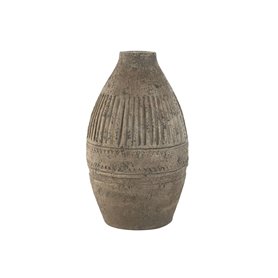 Vase Home ESPRIT Beige Magnésium 28 x 28 x 48 cm