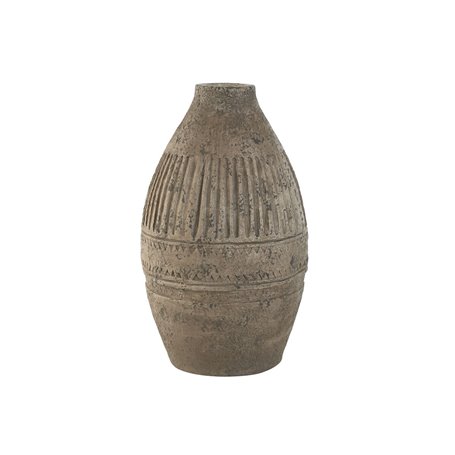 Vase Home ESPRIT Beige Magnésium 28 x 28 x 48 cm