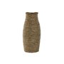 Vase Home ESPRIT Naturel Tropical 16 x 16 x 40 cm