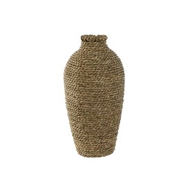 Vase Home ESPRIT Naturel Tropical 15 x 15 x 32 cm