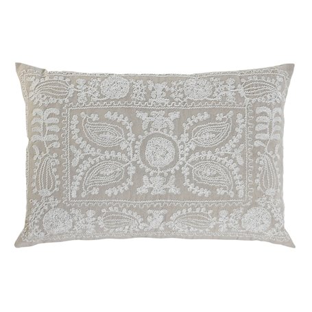 Coussin Home ESPRIT Beige Shabby Chic 60 x 40 cm