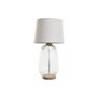 Lampe de bureau Home ESPRIT Beige Bois Verre 50 W 220 V 32 x 32 x 61 cm