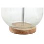 Lampe de bureau Home ESPRIT Beige Bois Verre 50 W 220 V 32 x 32 x 61 cm