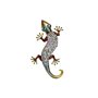 Décoration murale Home ESPRIT Multicouleur Lézard 25 x 6