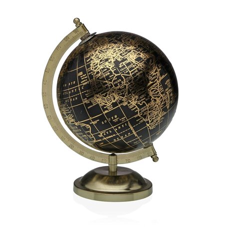 Globe terrestre Versa Doré Métal 17 x 24 x 15 cm