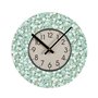 Horloge Murale Versa Fleurs Bois 4 x 30 x 30 cm