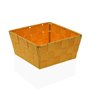Panier Versa Flandes Jaune Textile 19 x 9 x 19 cm
