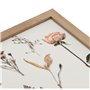 Boîte Décorative Versa Fleurs Bois MDF 24 x 7 x 24 cm