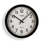 Horloge Murale Versa Noir Plastique Quartz 4