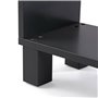 Chariot de Cuisine Versa Gris foncé Métal Bois MDF 15 x 79 x 50 cm